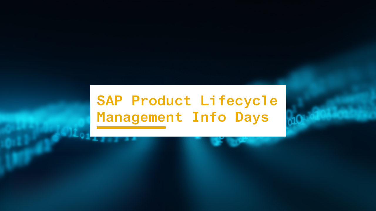DSC Software AG at the 2022 SAP Product Lifecycle Management Info Days