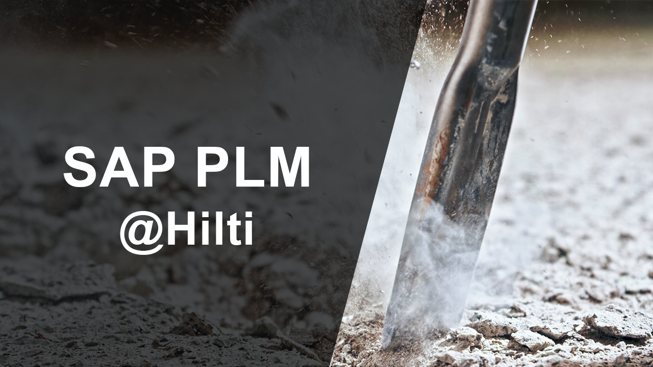 Hilti und SAP PLM – eine Erfolgsgeschichte